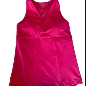 Lululemon Deep V Neck Watermelon Athletic Racerback Tank Top, Sz8